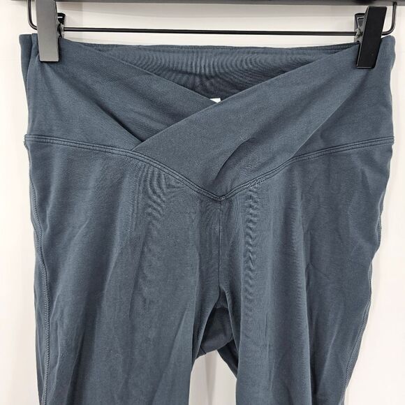 Victoria's Secret PINK leggings v waist small gray white tie dye - Picture 3 of 5